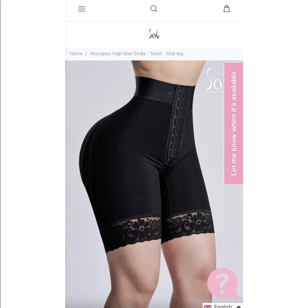 Push up shorts